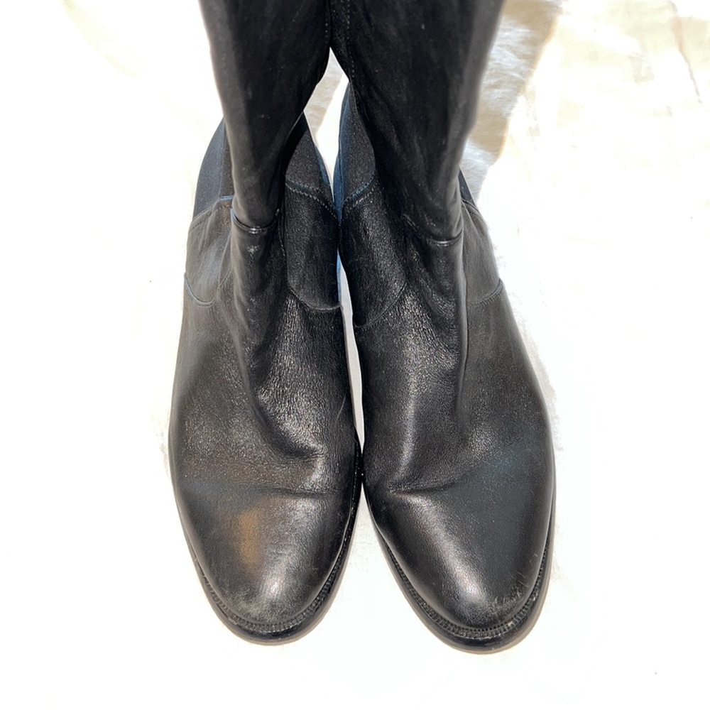 Coach black lilac boot (Q3011) - Picture 2 of 9
